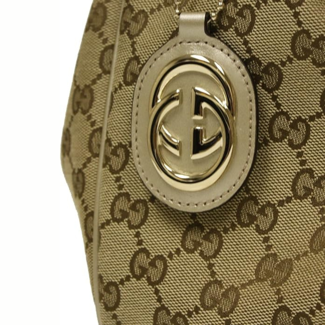 GUCCI GG Canvas Medium Sukey Tote