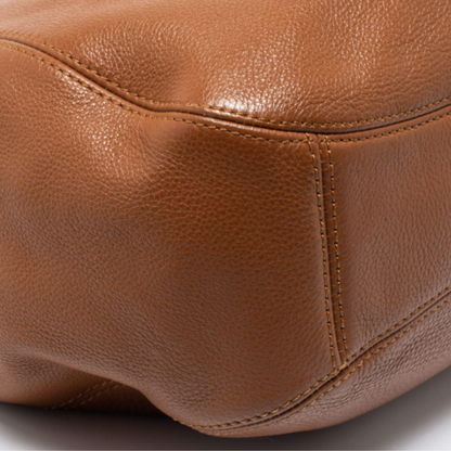 MICHAEL KORS Fulton Leather Chain Shoulder Bag