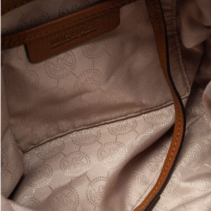 MICHAEL KORS Fulton Leather Chain Shoulder Bag